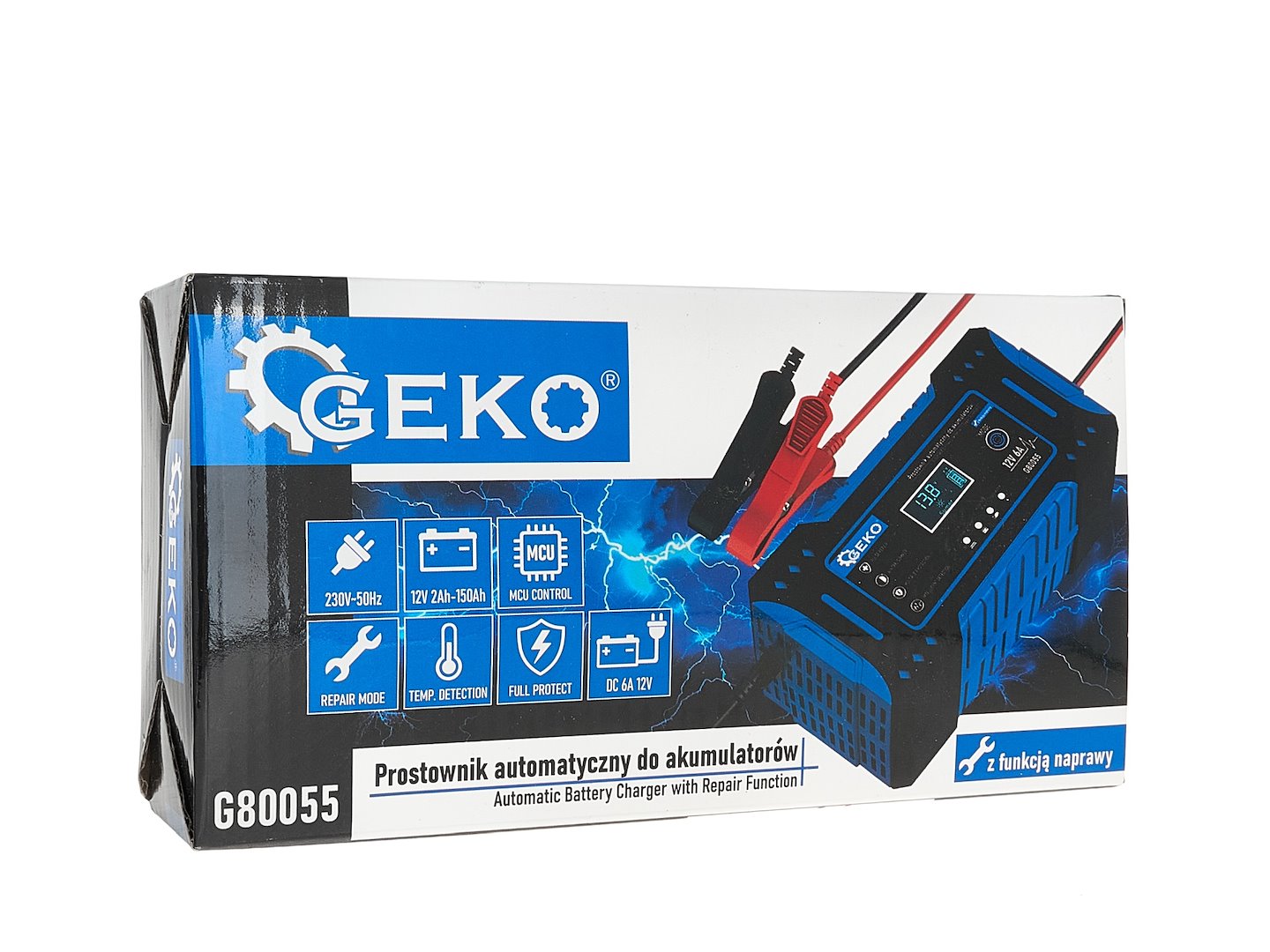 12V 6A Auto akumulātora lādētājs