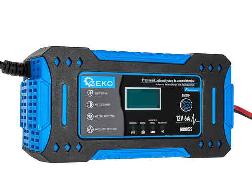 12V 6A Auto akumulātora lādētājs