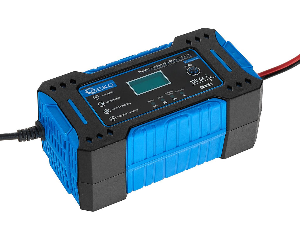 12V 6A Auto akumulātora lādētājs